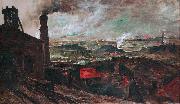 Constantin Meunier Mining Area oil